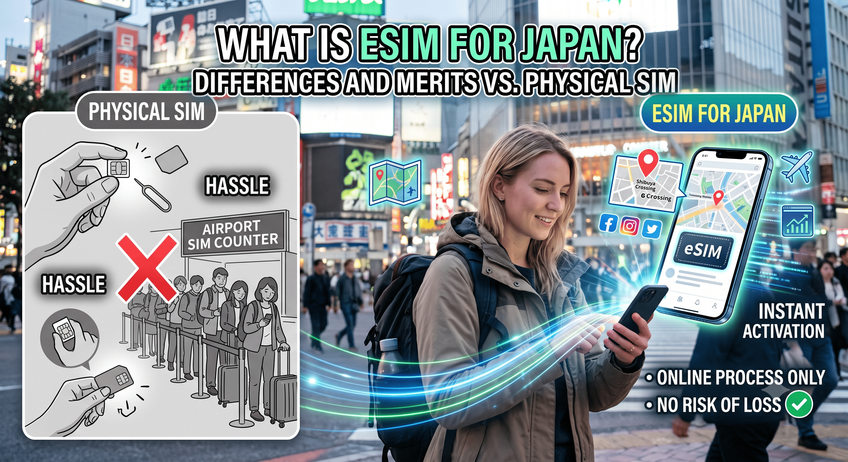 Make Your Trip to Japan Comfortable with an eSIM! Complete Guide on How to Choose and Use